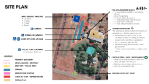 Site Plan of Katherine Outback Experience